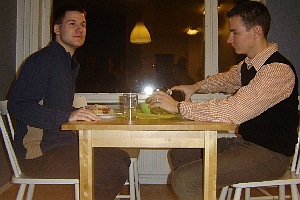 beim Essen
